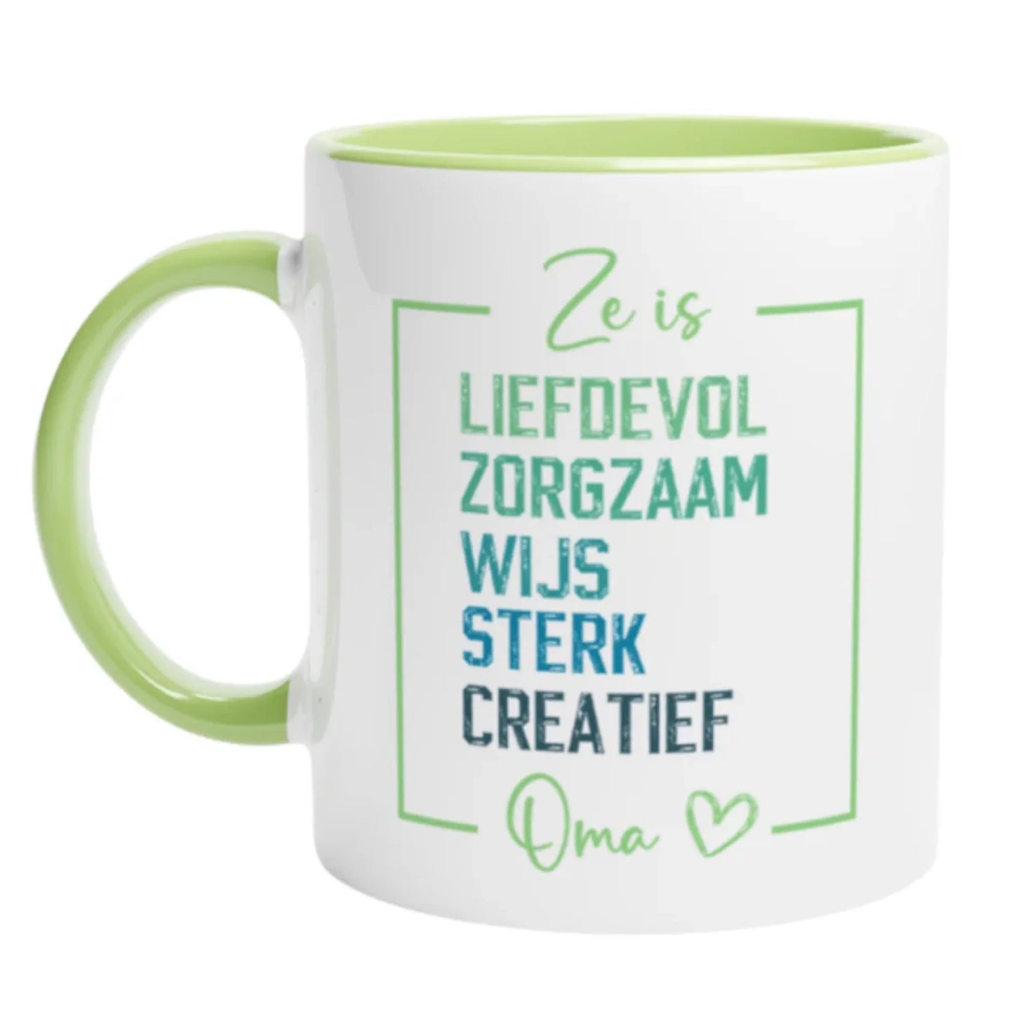 Gepersonaliseerde Mok voor Oma Grootmoeder