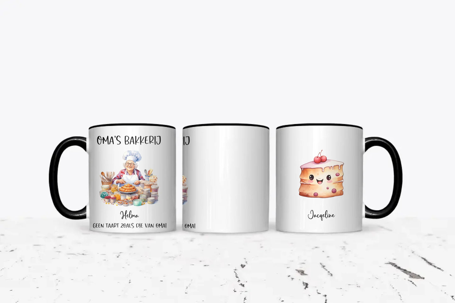 Oma's bakkerij- Gepersonaliseerde mok