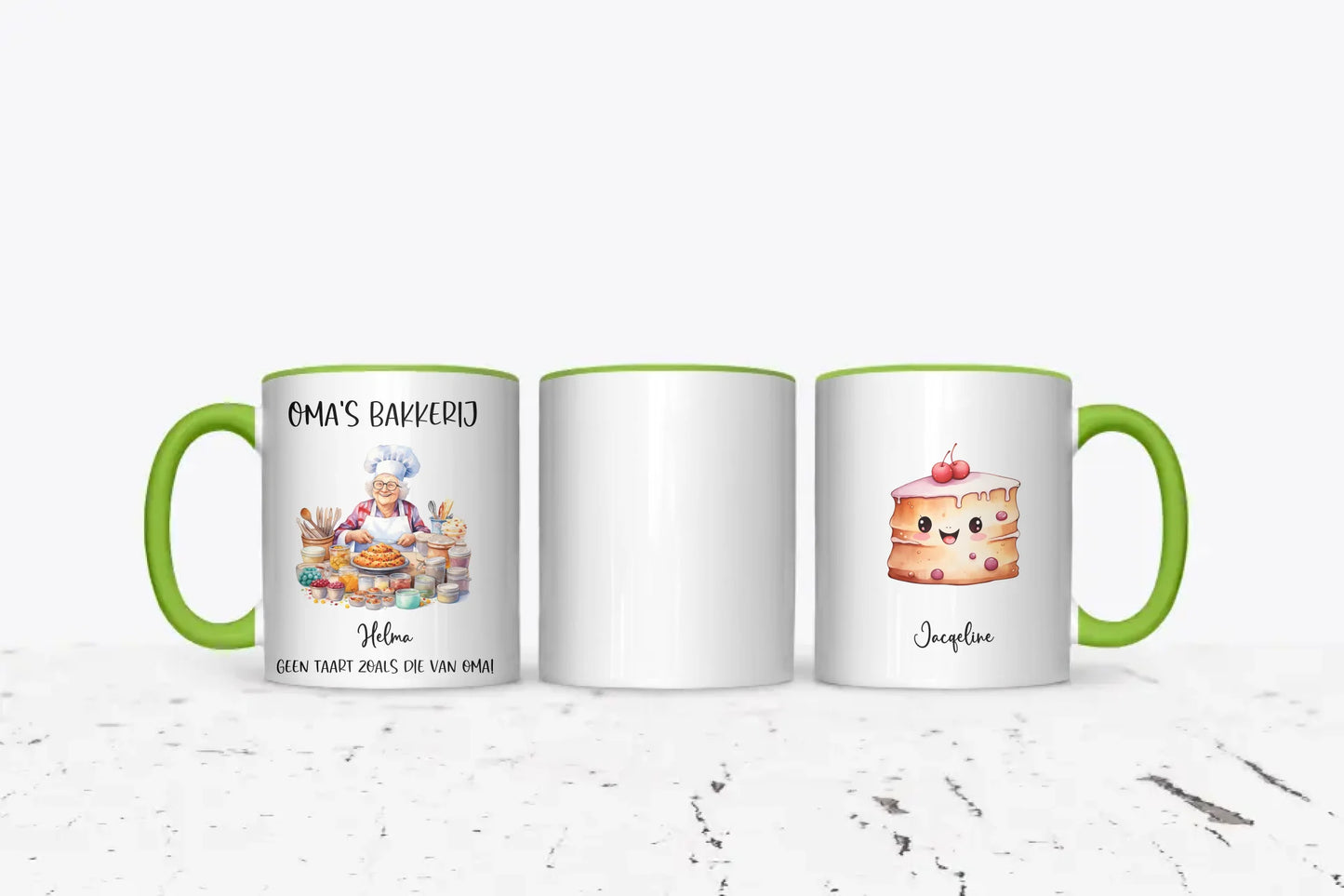 Oma's bakkerij- Gepersonaliseerde mok