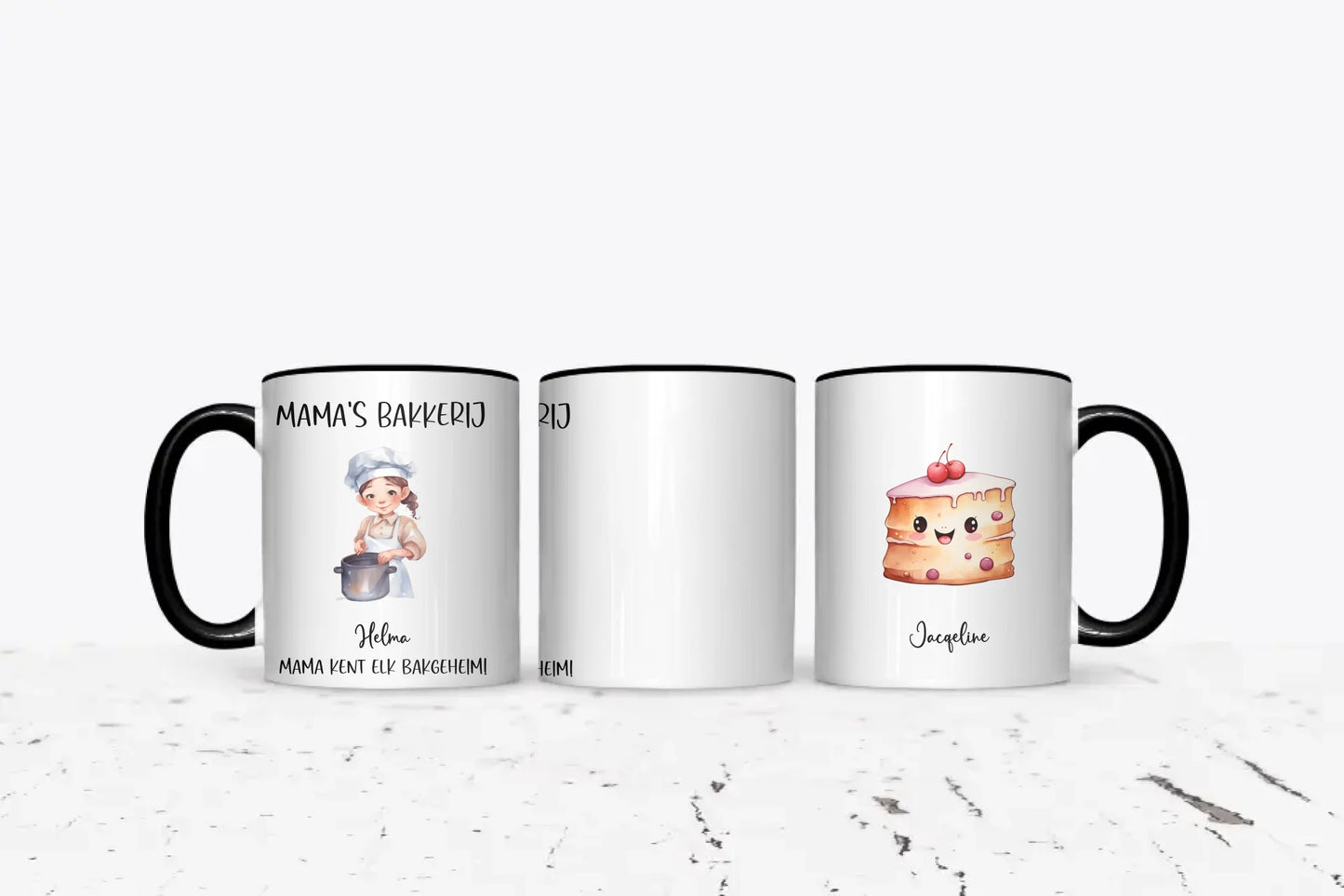 Mama's bakkerij- Gepersonaliseerde mok
