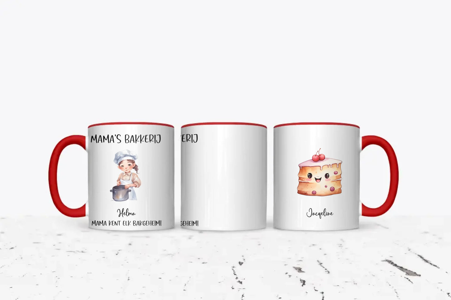 Mama's bakkerij- Gepersonaliseerde mok