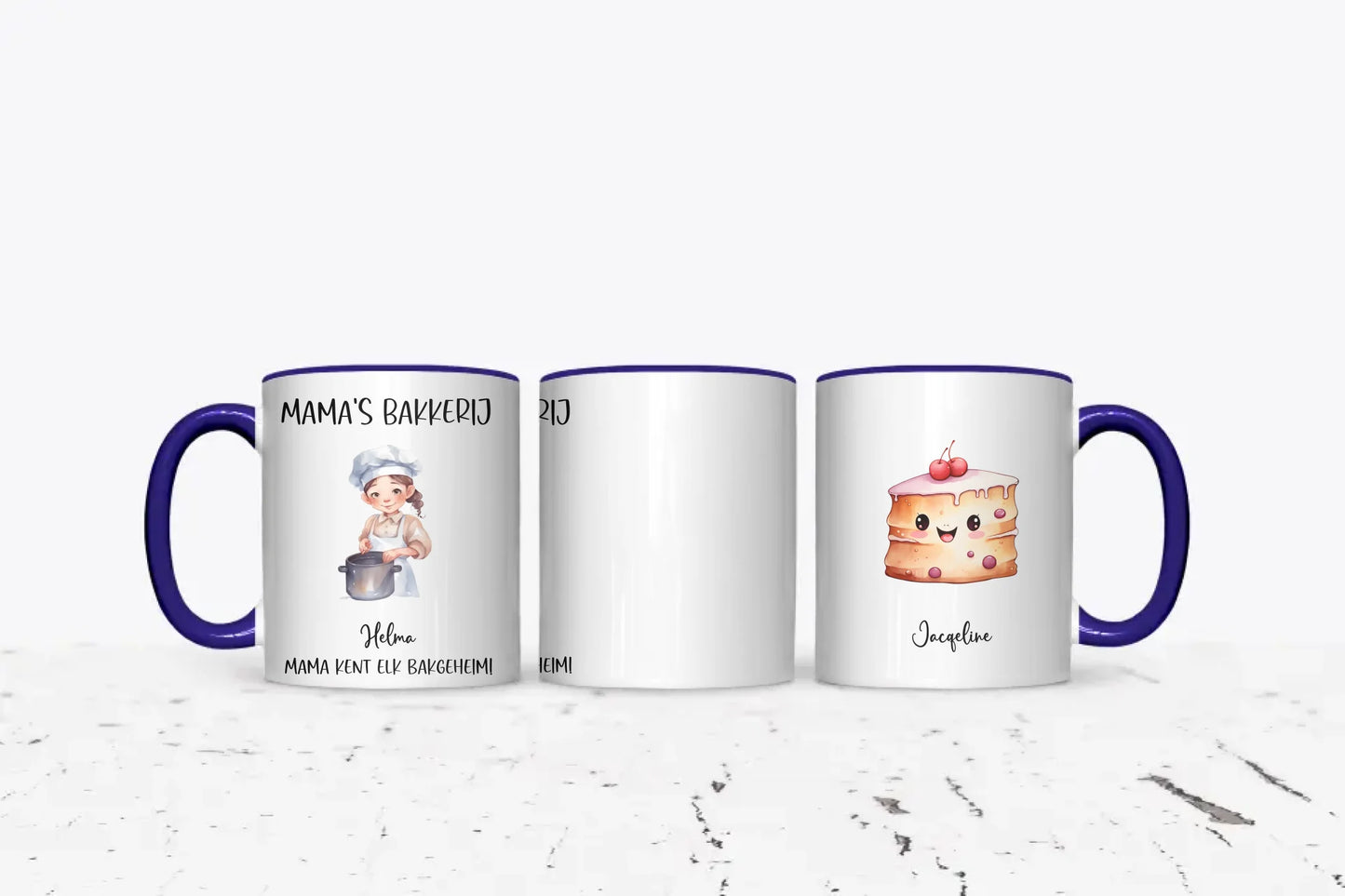 Mama's bakkerij- Gepersonaliseerde mok