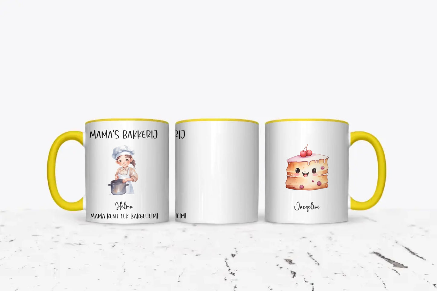 Mama's bakkerij- Gepersonaliseerde mok
