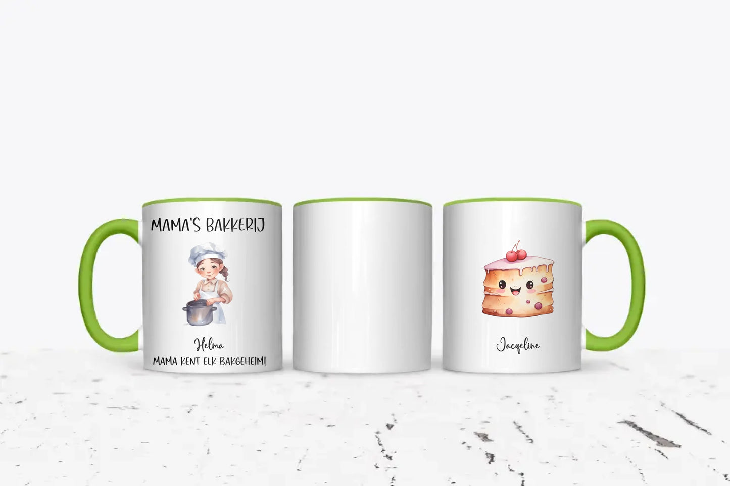 Mama's bakkerij- Gepersonaliseerde mok
