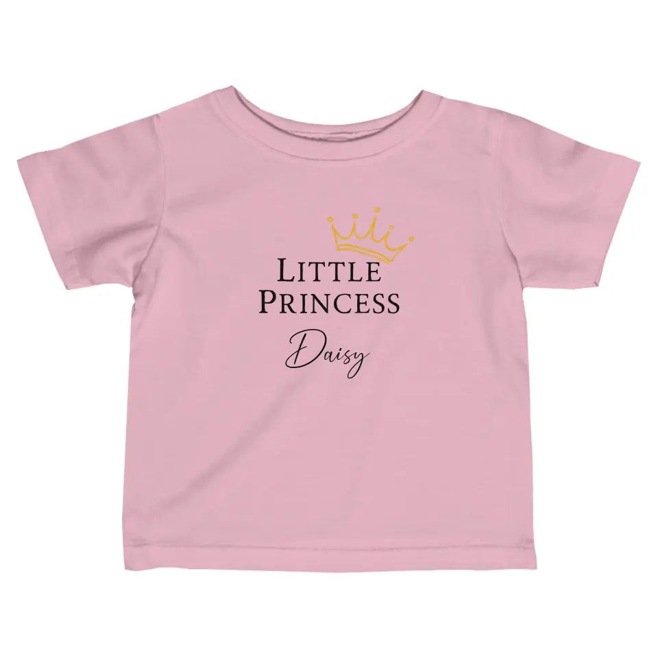 Little Princess - Gepersonaliseerd baby shirt