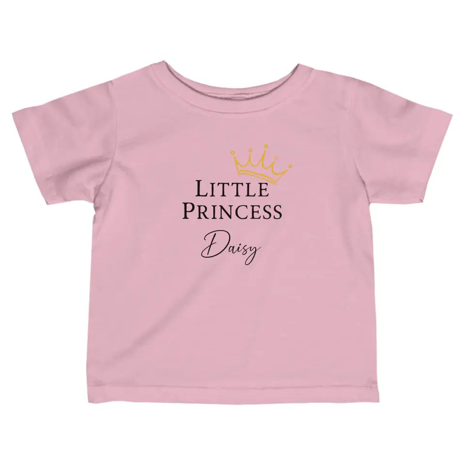 Little Princess - Gepersonaliseerd baby shirt