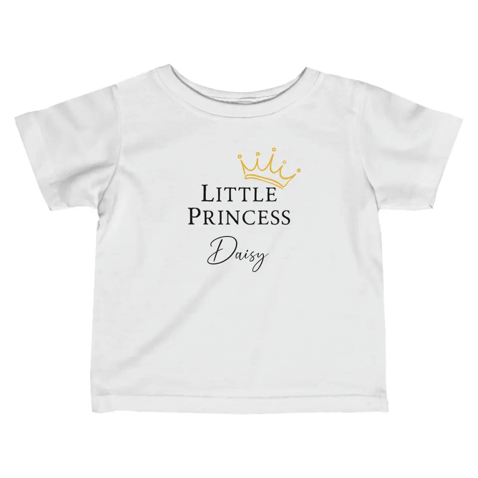 Little Princess - Gepersonaliseerd baby shirt