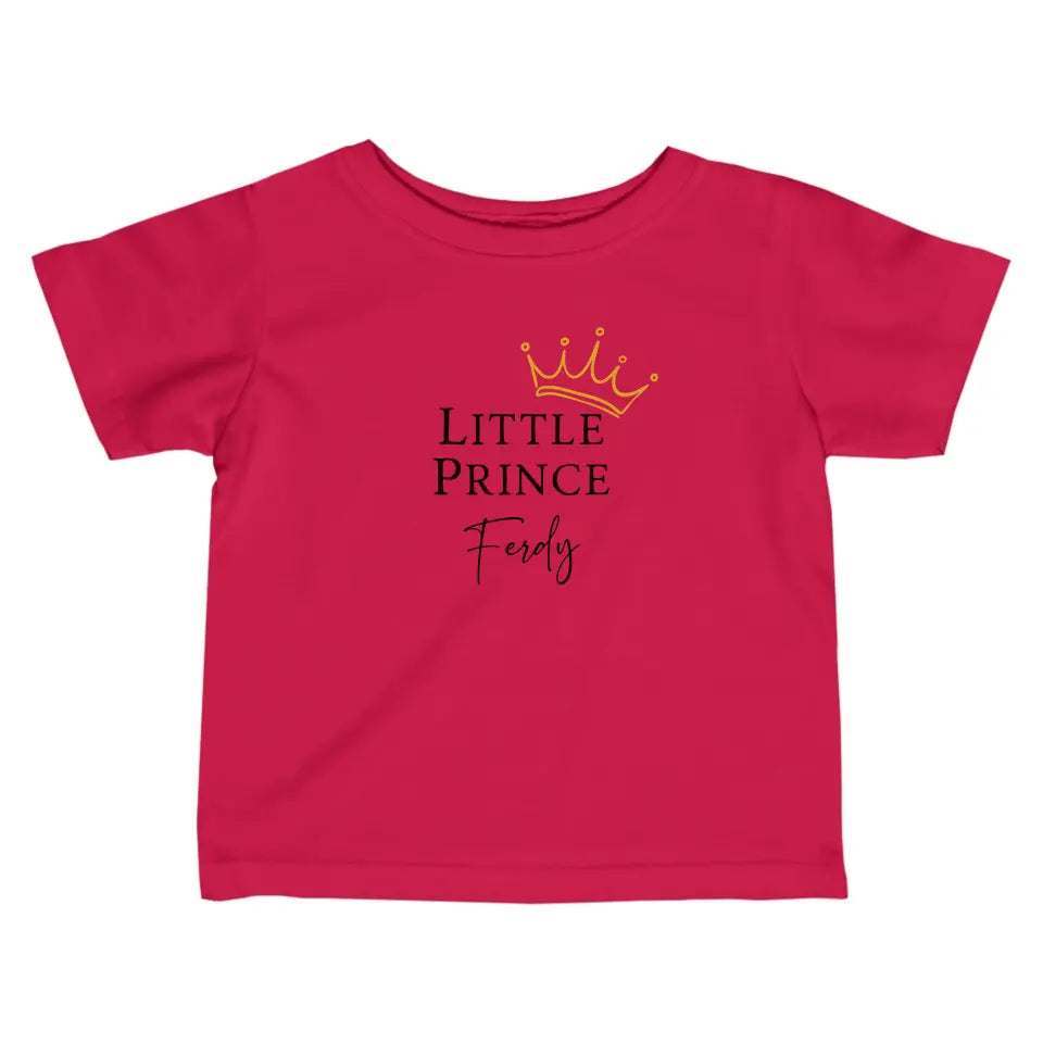 Little prince - Gepersonaliseerd baby shirt