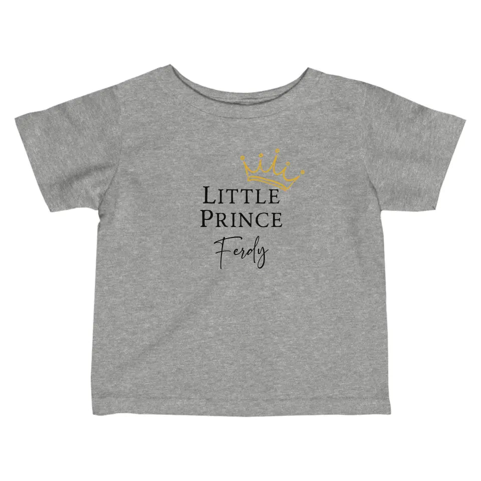 Little prince - Gepersonaliseerd baby shirt