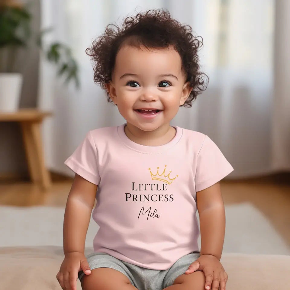 Little Princess - Gepersonaliseerd baby shirt