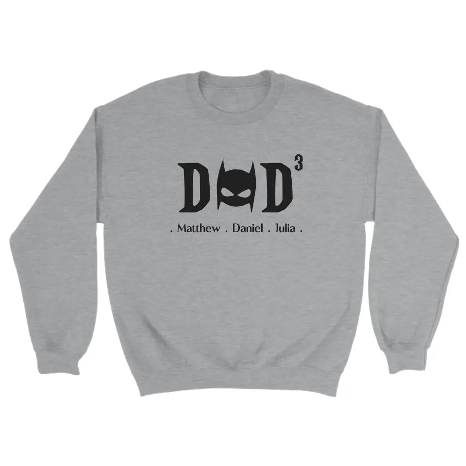 DAD superheld - Gepersonaliseerde sweater