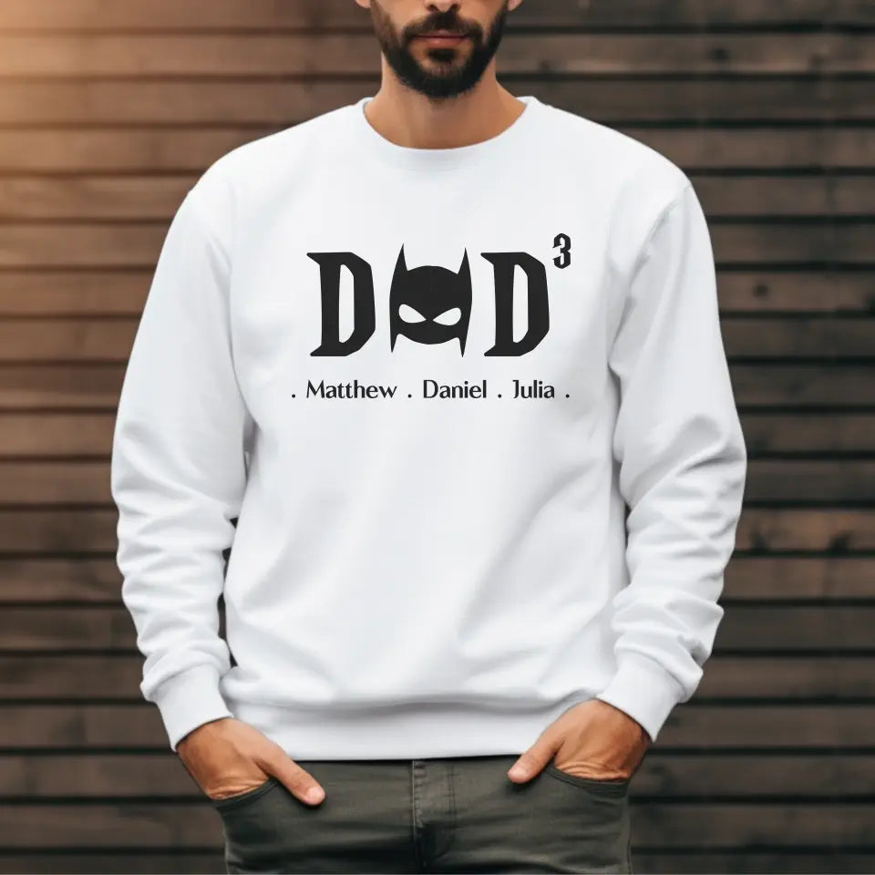 DAD superheld - Gepersonaliseerde sweater