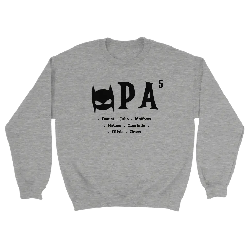 OPA superheld - Gepersonaliseerde sweater voor grootouder