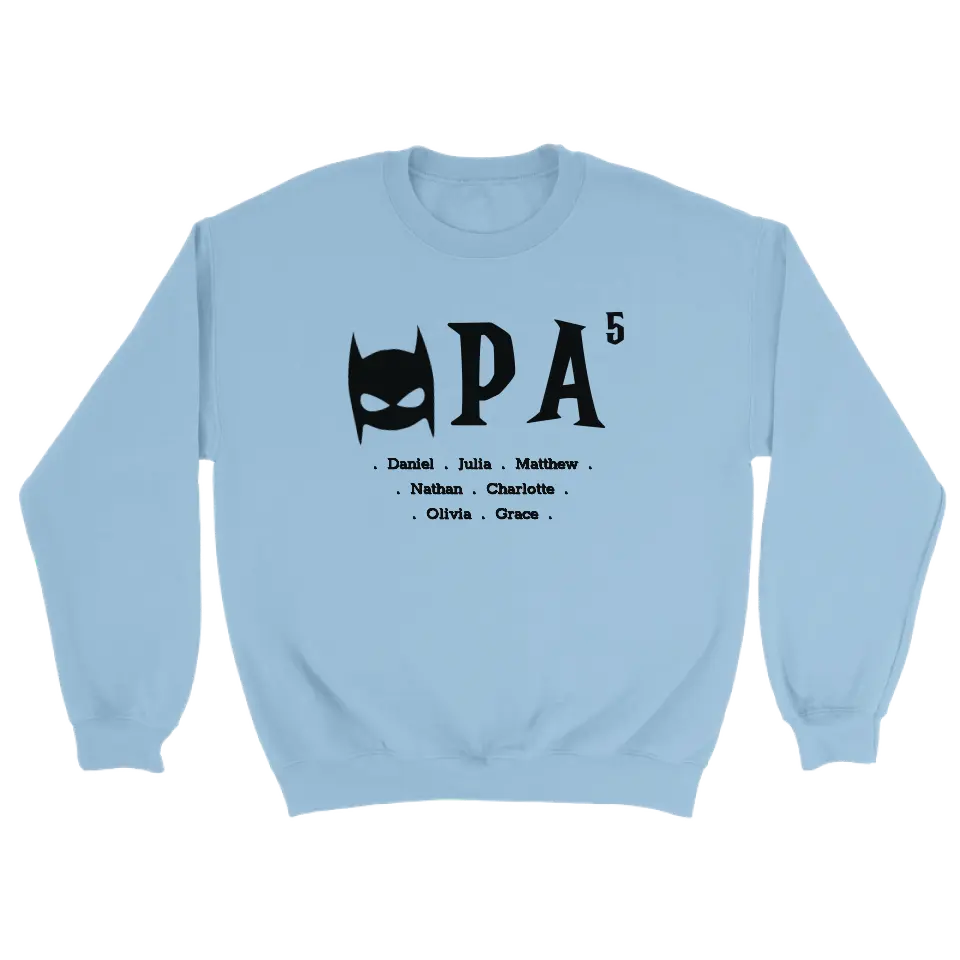 OPA superheld - Gepersonaliseerde sweater voor grootouder