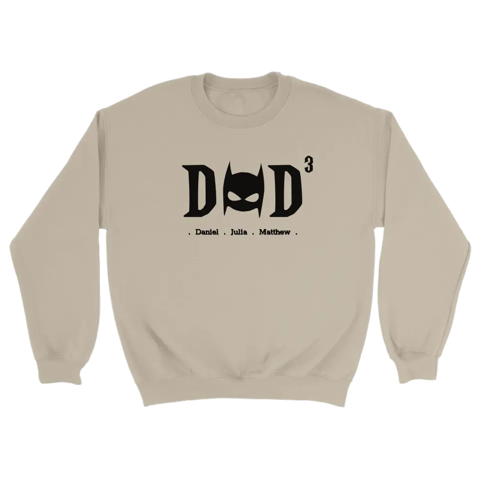 DAD superheld - Gepersonaliseerde sweater