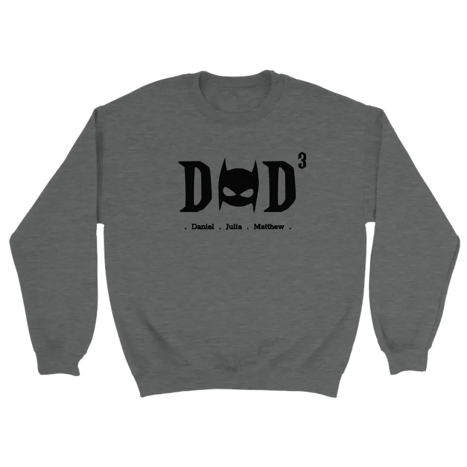 DAD superheld - Gepersonaliseerde sweater