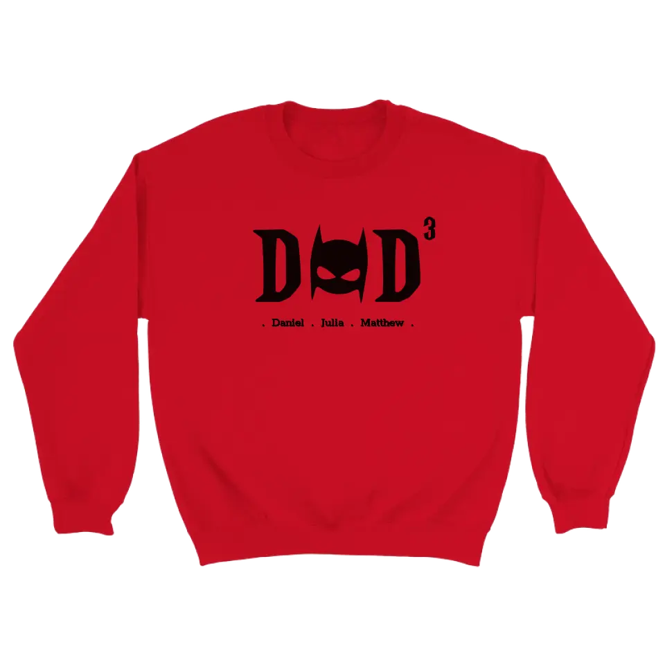 DAD superheld - Gepersonaliseerde sweater