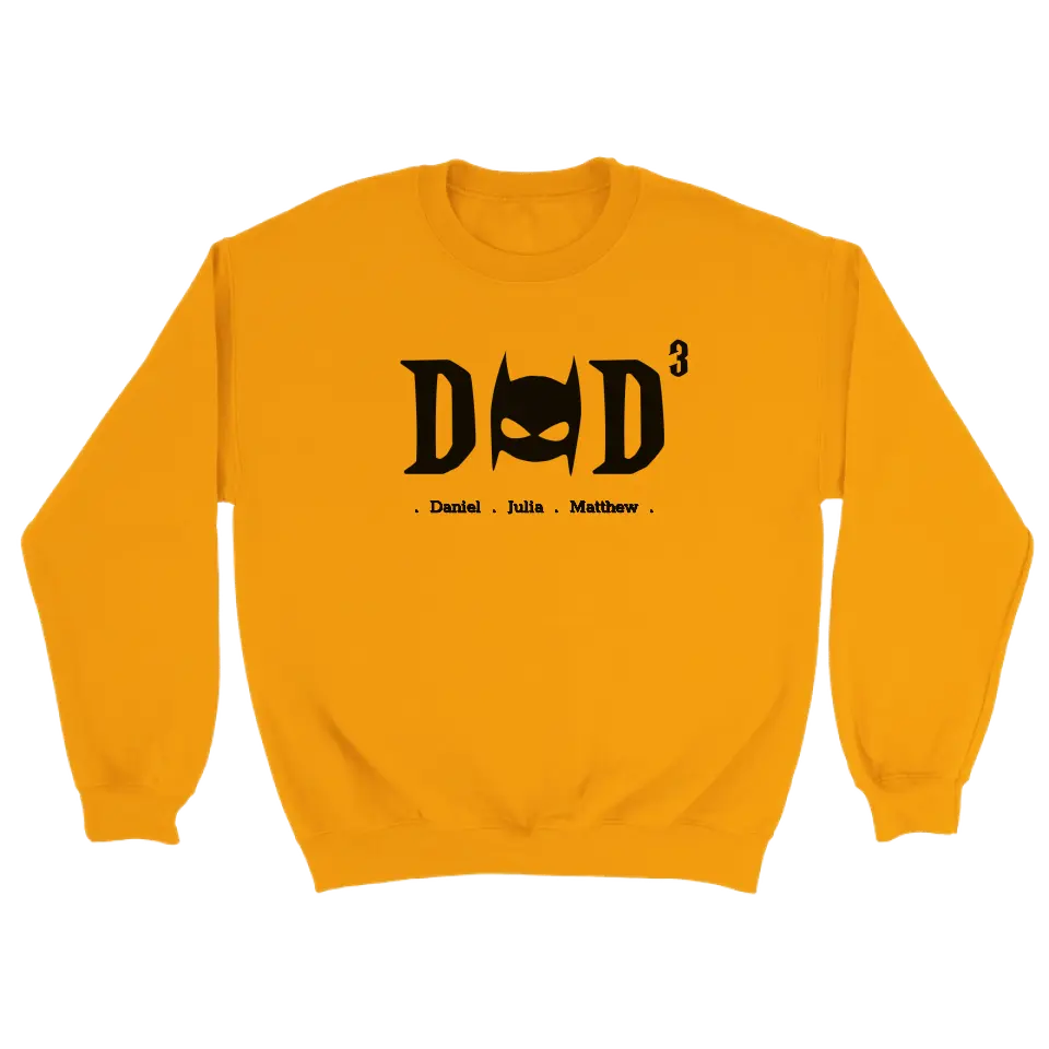 DAD superheld - Gepersonaliseerde sweater