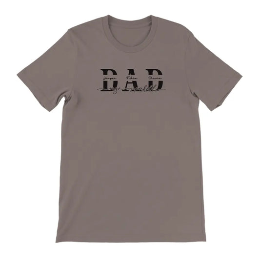 DAD mijn superheld - Gepersonaliseerd Vaderdag T-shirt