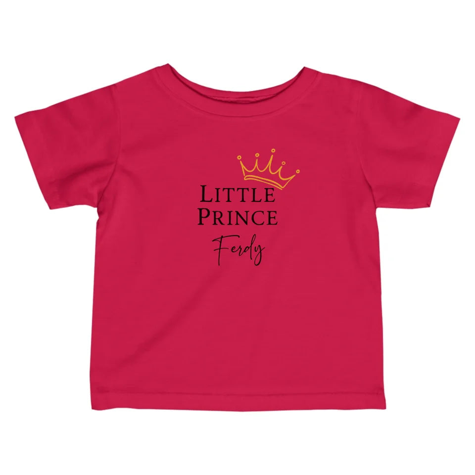 Little prince - Gepersonaliseerd baby shirt