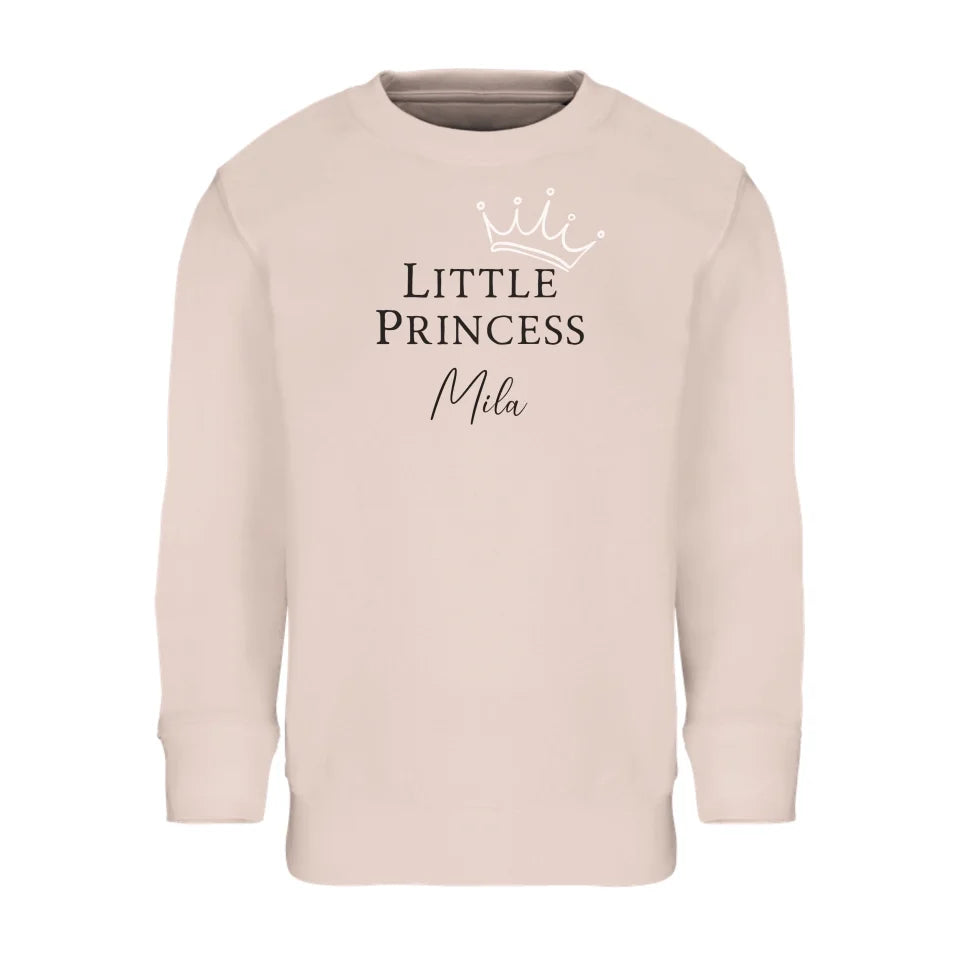 Gepersonaliseerde little princess sweater kind