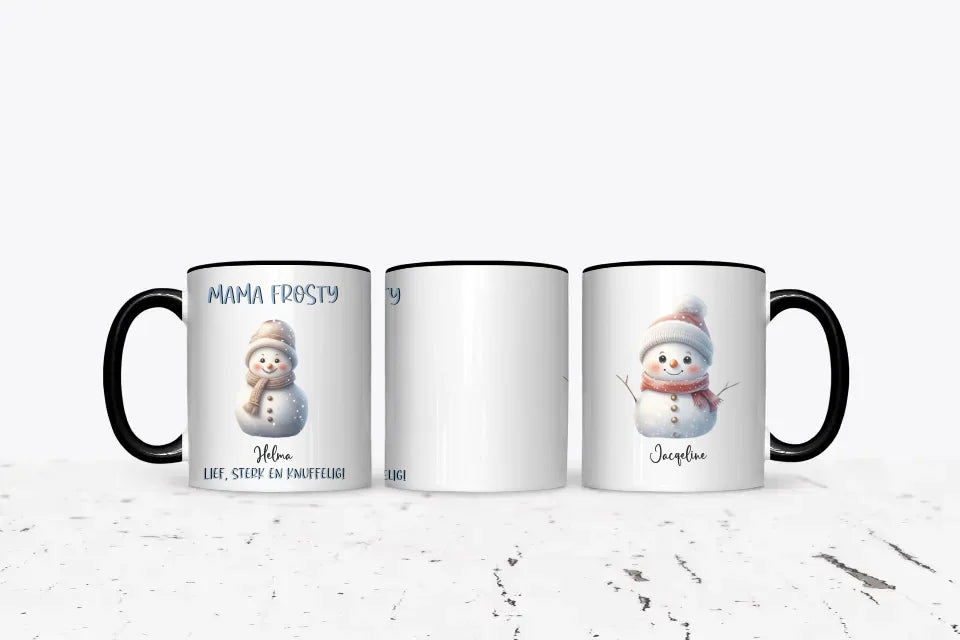 Mama Frosty - Gepersonaliseerde kerst mok