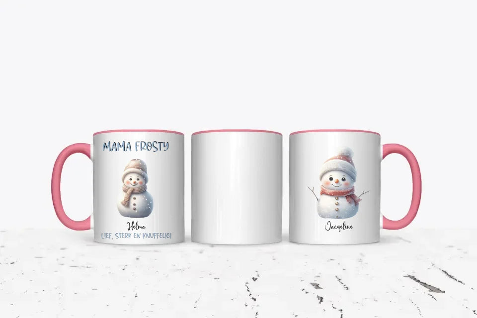 Oma Frosty - Gepersonaliseerde kerst mok