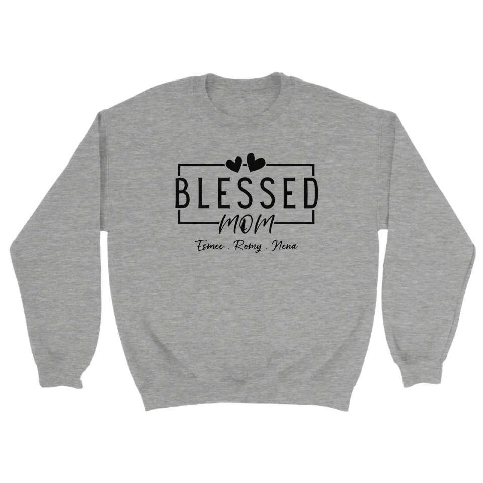 Blessed mom - Gepersonaliseerde sweater