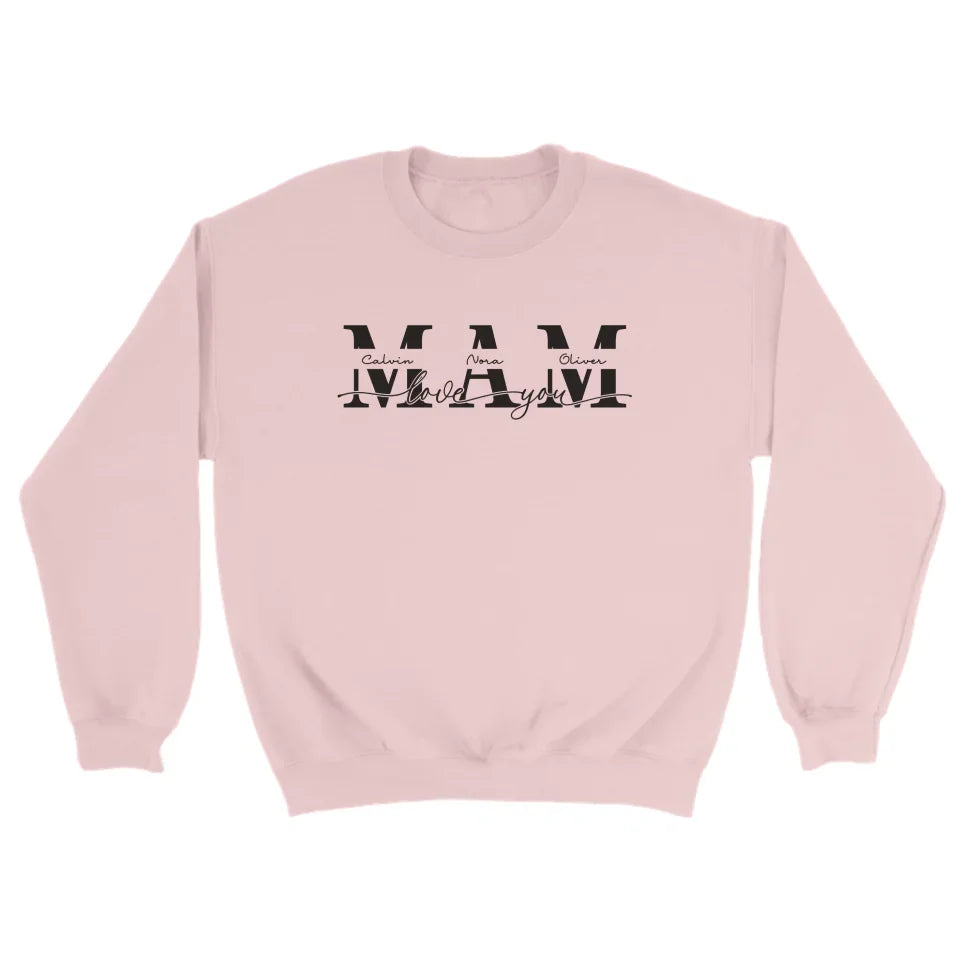 MAM gepersonaliseerde moederdag sweater lichtroze (1)