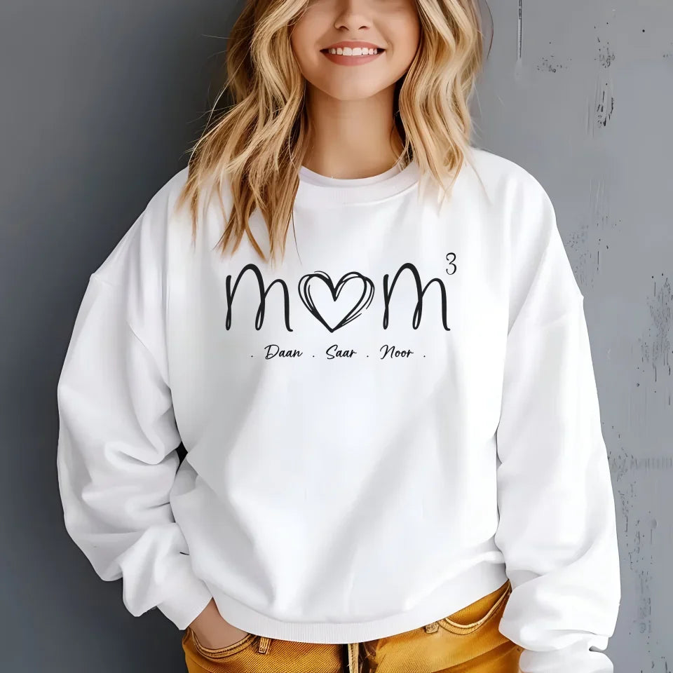 M♥M - Gepersonaliseerde moederdag sweater (1)