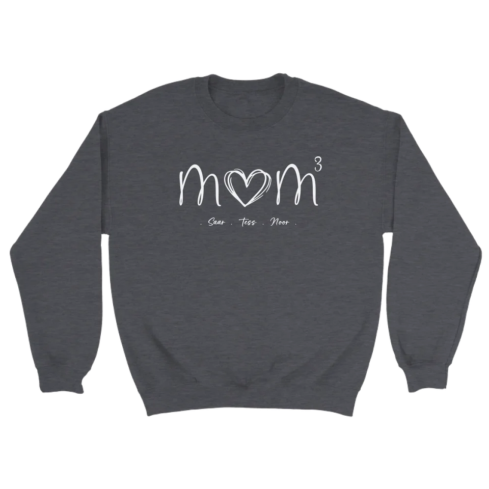 M♥M wit - Gepersonaliseerde sweater