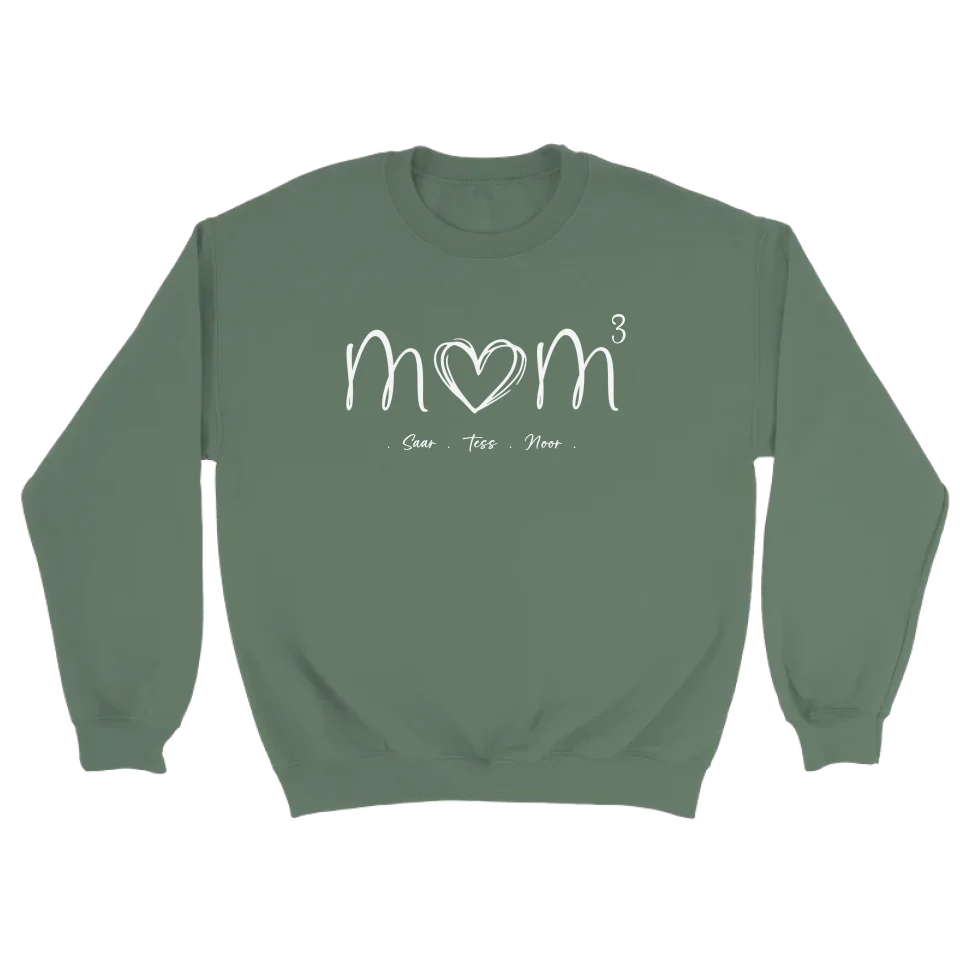 M♥M wit - Gepersonaliseerde sweater