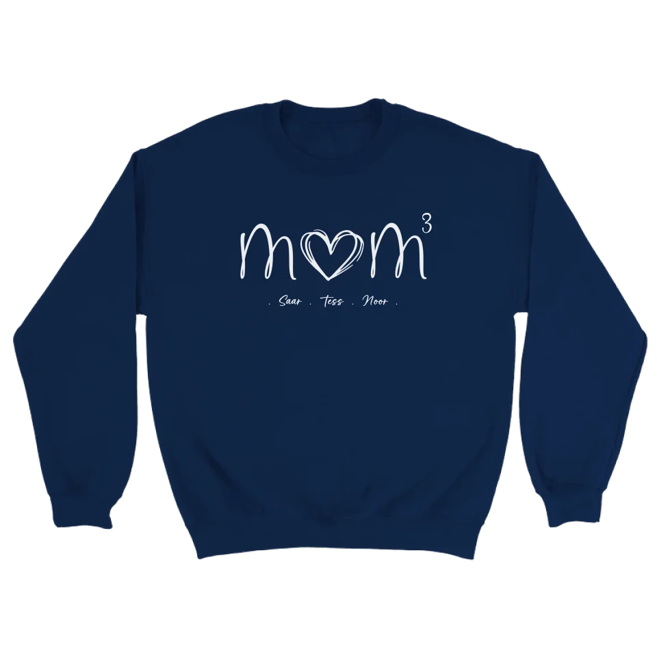 M♥M wit - Gepersonaliseerde sweater