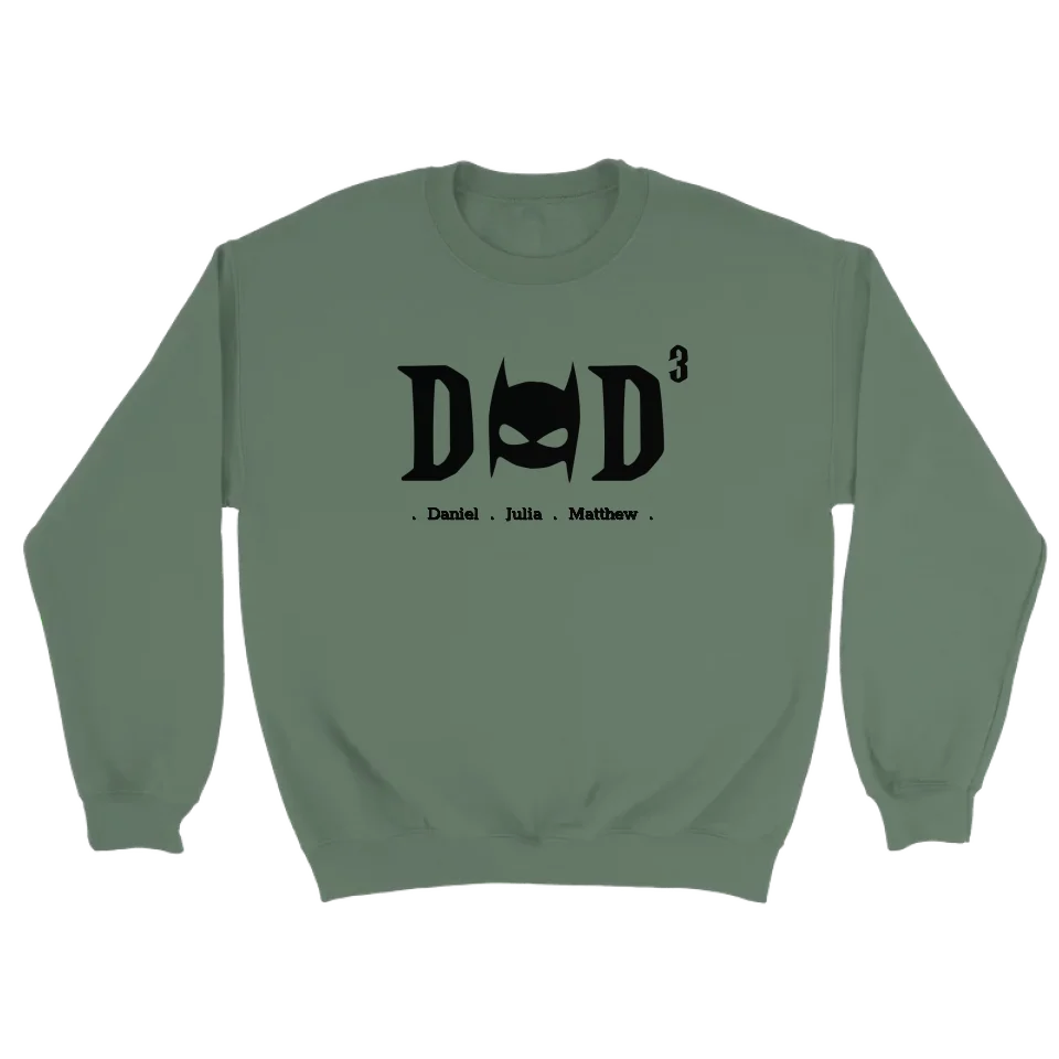 DAD superheld - Gepersonaliseerde sweater