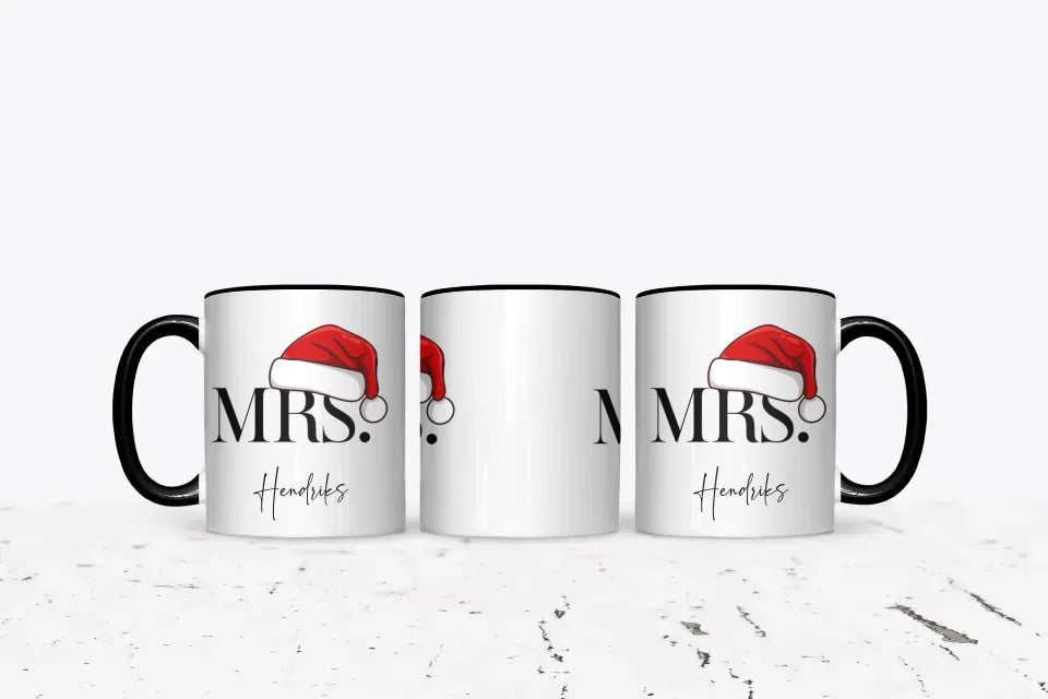 Merry MRS. - Gepersonaliseerde kerst mok