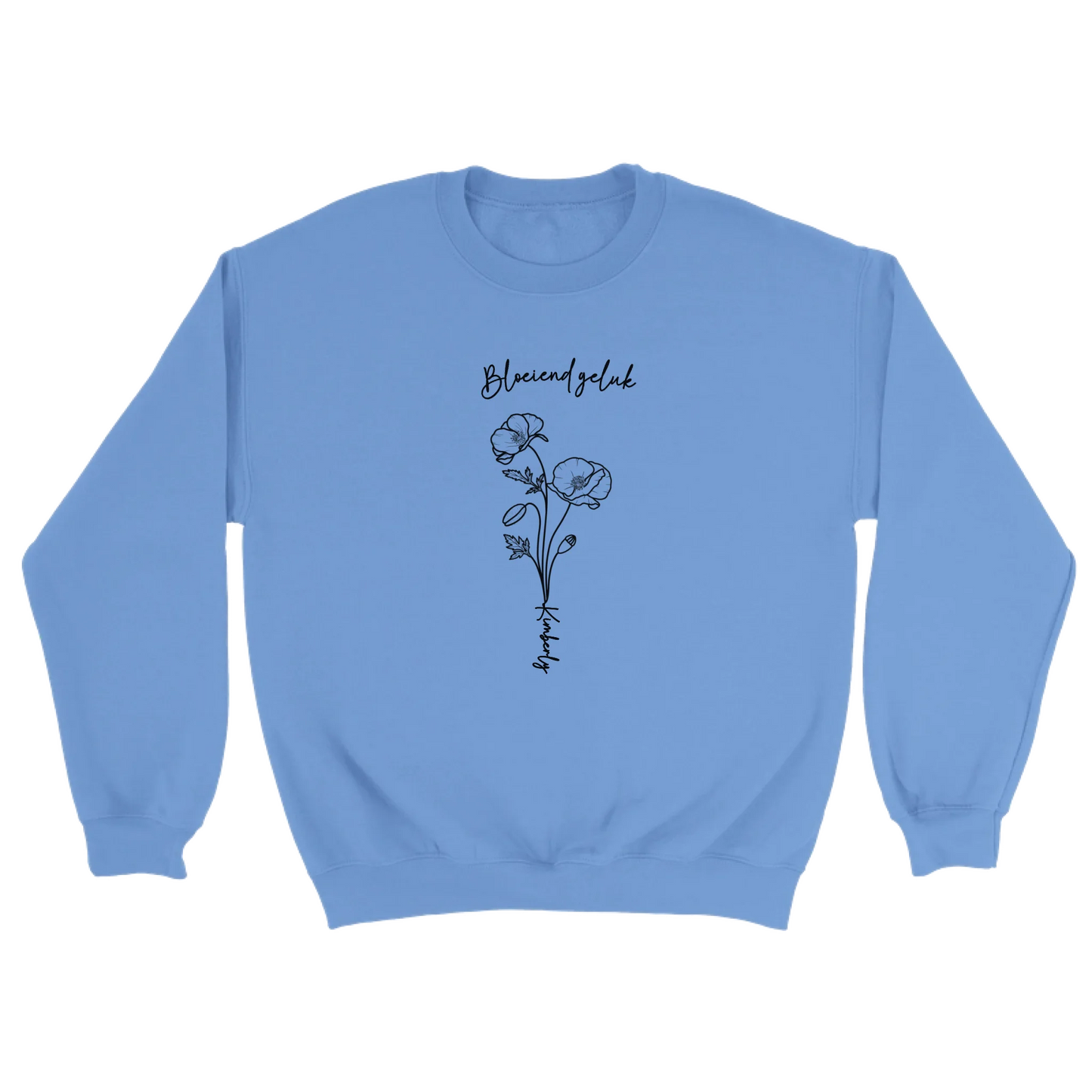 Bloeiend geluk - Gepersonaliseerde sweater