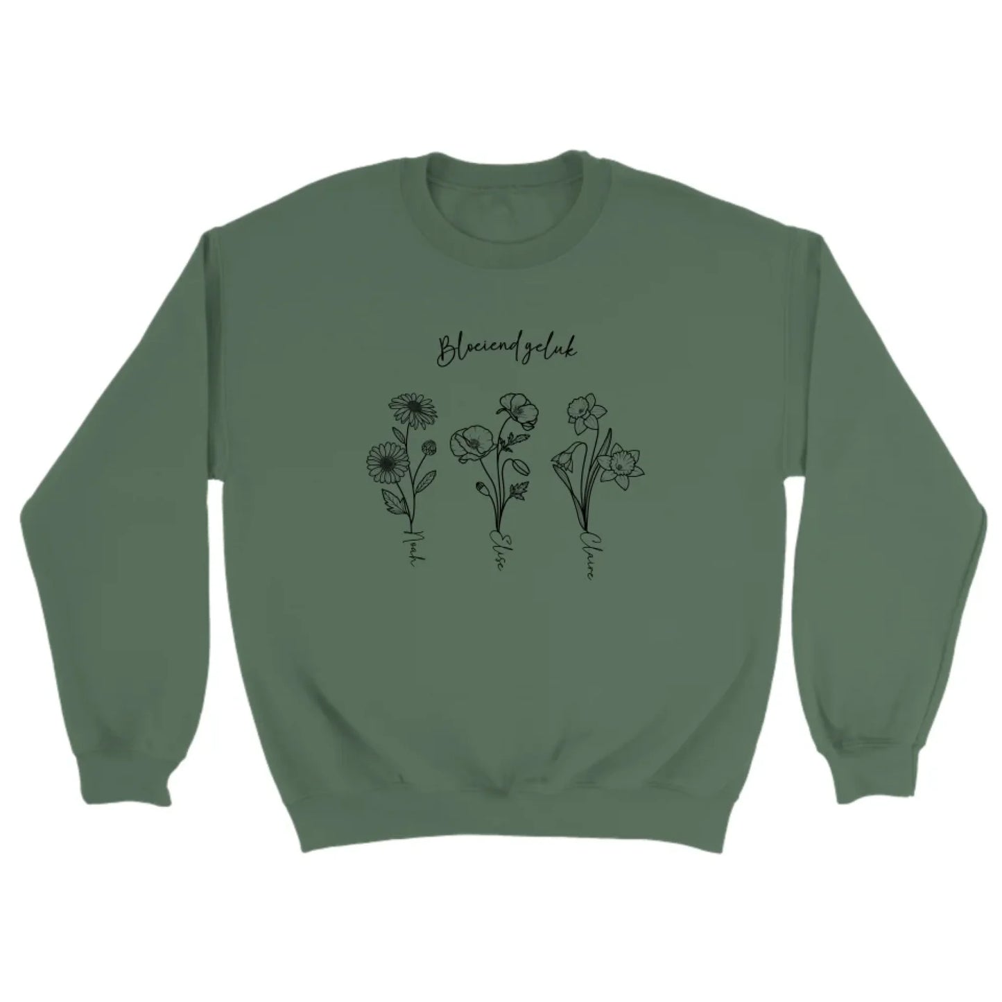 Gepersonaliseerde perfect match sweater voor koppels met namen  (1)
