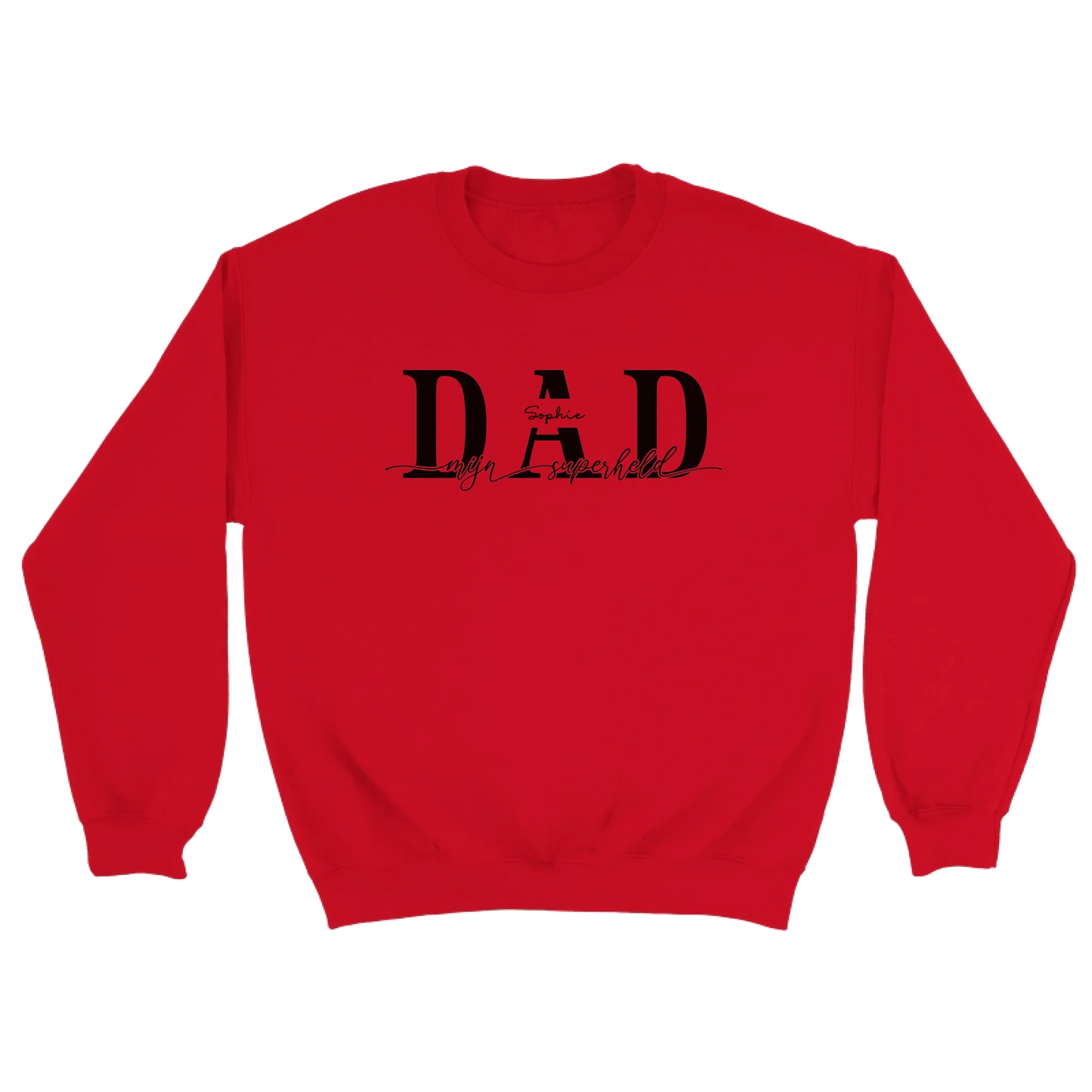 DAD mijn superheld - Gepersonaliseerde sweater