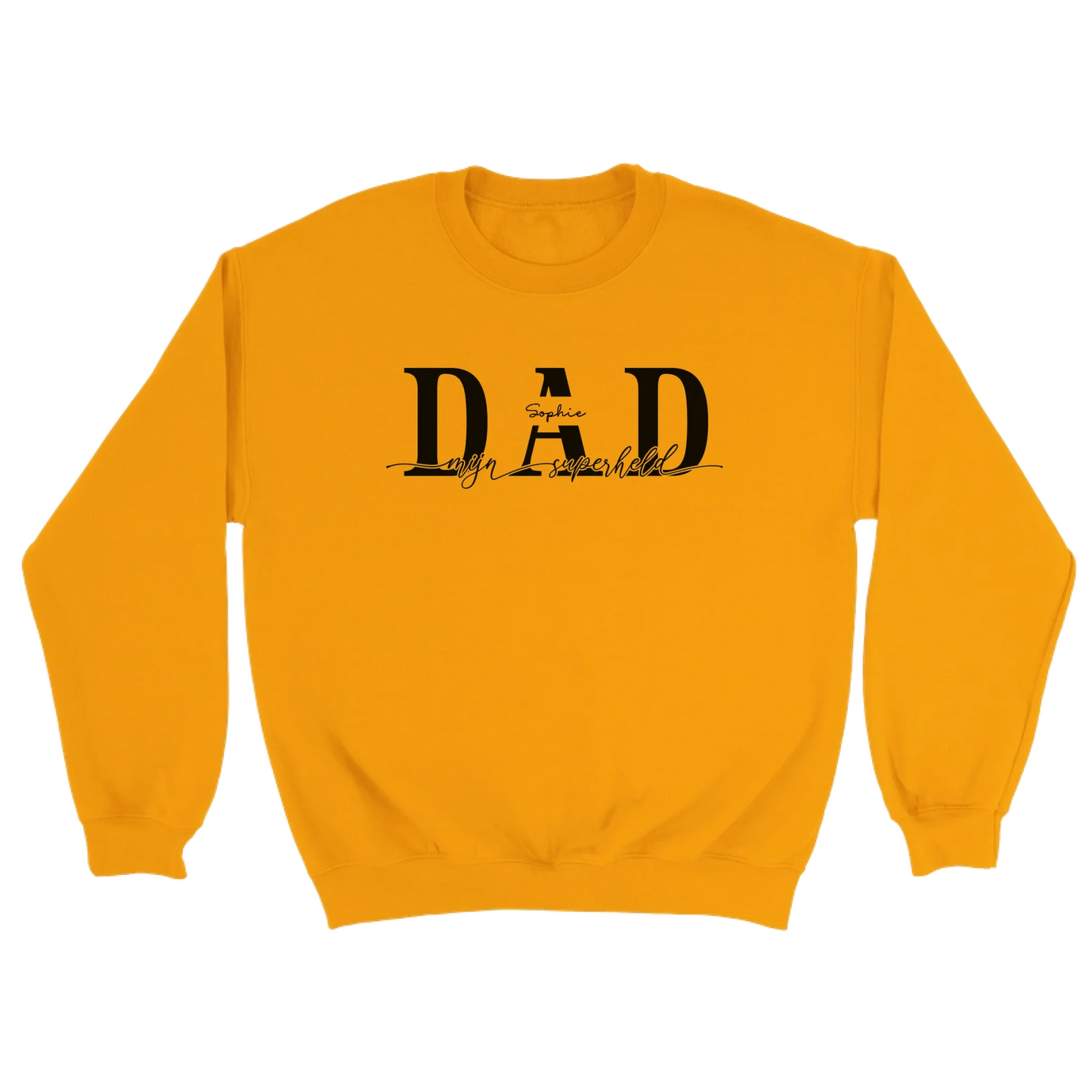 DAD mijn superheld - Gepersonaliseerde sweater