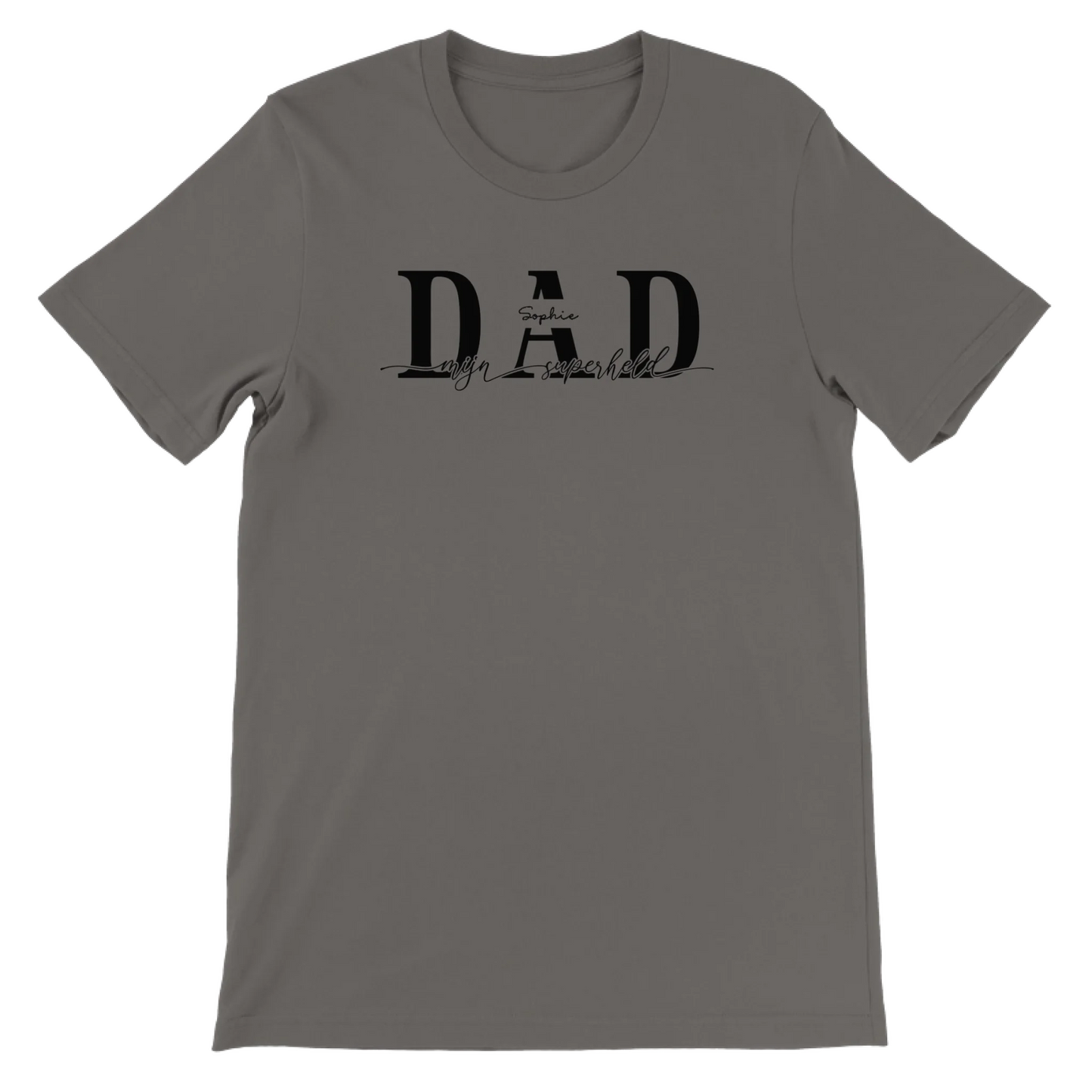 DAD mijn superheld - Gepersonaliseerd Vaderdag T-Shirt